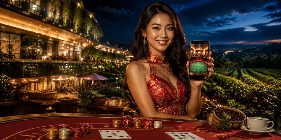 Người phụ nữ áo dài tại Mũi Né nhận hoàn tiền casino trong không khí nghỉ dưỡng