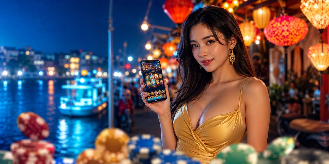 Người dùng tại chợ đêm Hà Nội truy cập casino và mẹo cá cược trên điện thoại di động